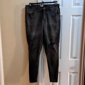 bp Black High-Rise Skinny Jeans